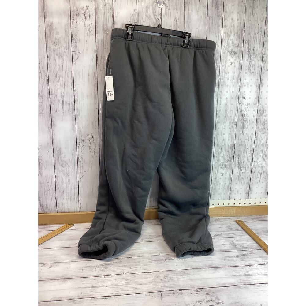 Faded Rose 100% Polyester Men's Drawstrings Casual Joggers Sweatpants Size Large